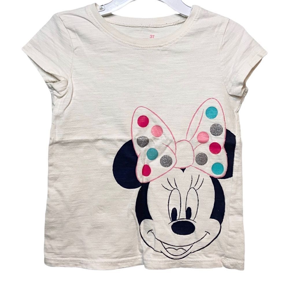 Disney Minnie Mouse Short Sleeve Tee in Size 3T.